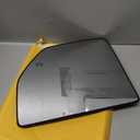 Left Driver Side Heated Upper Mirror Glass Replacement For 2015-2020 Ford F150 2017-2020 Ford F250 F350 - Towing Mirror Convex Side Mirror Glass With Rear Holder