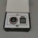 5K Digital Camera, 80MP Dual Screen Autofocus Vlogging Camera, 18X Zoom Point and Shoot Camera for Photography, Flash, 32GB Card, 2 Batteries, Compact Camera for Teens Adults (White)