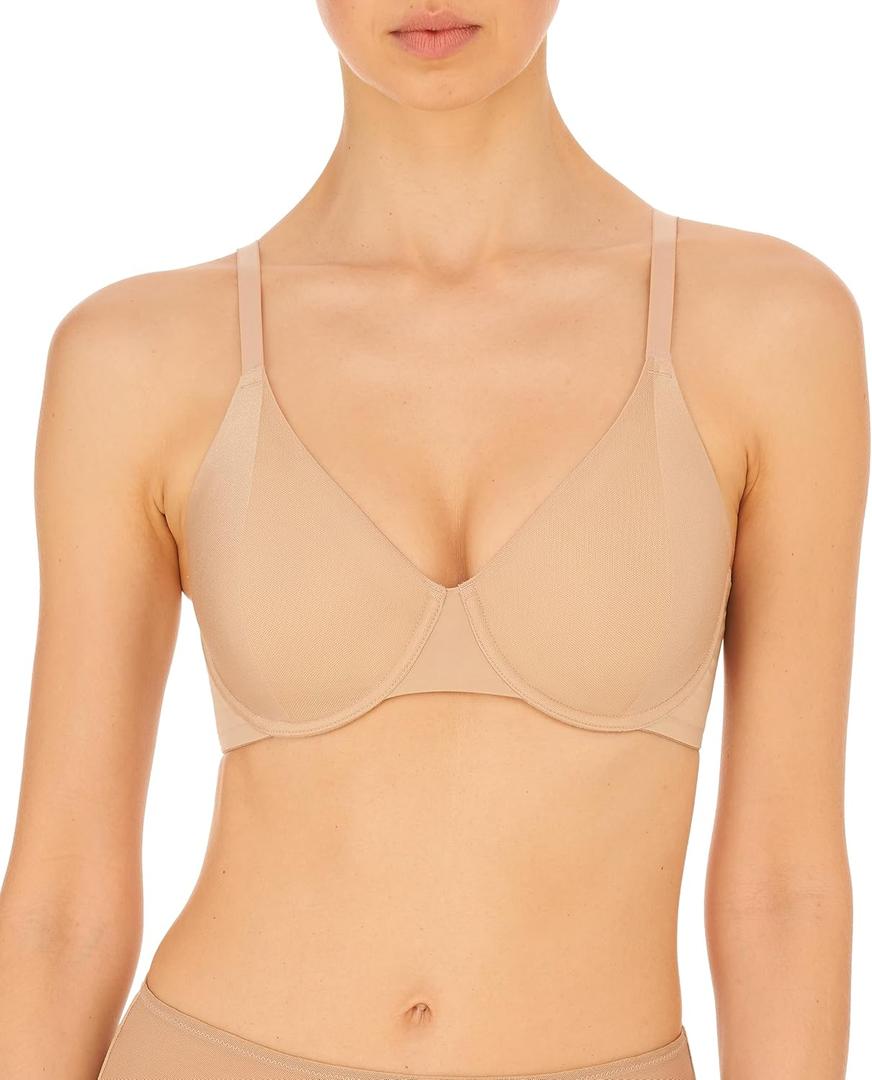Natori Women's Effect Side Support Unlined Underwire (30DD, Cafe)