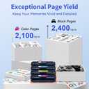 414A Toner Cartridges 4 Pack (with Chip) Compatible Replacement for HP 414A 414X for Color Laserjet Pro MFP M479fdw M479fdn M479dw Pro M454dw M454dn M479 M454 Printer Ink W2020A W2020X High Yield