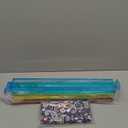 Mahjong Racks with Pushers, 4 Mah Jongg Clear Acrylic American All-in-One Tile Rack & Pusher Accessories Gifts (4 Colors)