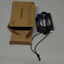 Sportneer Compass: Accurate Durable Lightweight Orienteering Compass with Strap and Carrying Case, Glow in The Dark Waterproof Hiking Essentials for Camping Backpacking, Best Survival Gifts for Kids (Black)