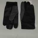 OZERO Winter Touchscreen Gloves for Men: Warm Running Gloves Windproof Water Resistant - Lightweight Thermal Glove for Hiking Cycling Driving (Medium, Black-gray)