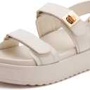 vodvob Womens Platform Sandals with Adjustable Straps Soft Cushioned Footbed 1.6" Heel height Summer Slides for Office/Beach/Daily Outfits (8)