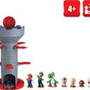 Epoch Games Super Mario Blow Up! Shaky Tower Balancing Game - Tabletop Skill and Action Game with Collectible Super Mario Action Figures (Pack of 1)