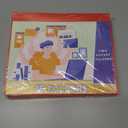 25pcs Red Folders with Two-Pockets Fit Letter Size Paper,Paper File Designed for Office,Home and Classroom Use