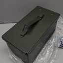 HARDROCK Metal Ammo Can, Ammo Box (50cal, Blackish green)