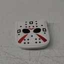 Golf Putter Cover White Mallet Putter Headcover Magnetic Hockey Golf Club Cover Headcover for All Brand 5.51" Width, 5.11" Width