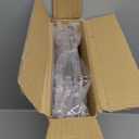 SPACEKEEPER Adjustable Shelf Divider for Closet, Clear Purse Organizers for Closet Acrylic Handbag Separators Storage Organizer Bookshelf Separator Dividers in Bedroom, Office