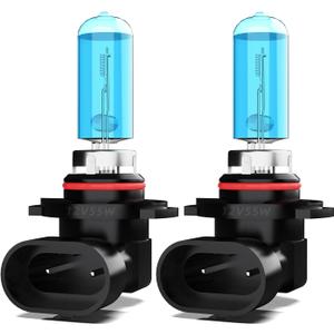 Headlight Bulbs Fit For Ford Taurus 2013-2018, 9012 High Low Dual Beam Combo, Super Bright 5500K White Light High Performance Halogen Light Bulbs, 2PCS, Fit For Ford Taurus 2013-2018 Headlights