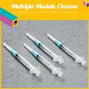 3ml/cc Syringe with 23 Gauge 1 Inch Lab Disposable Luer Lock Syringe, Pack of 20