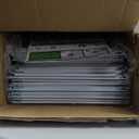 HOMIDEC Shoe Rack, 8 Tier Shoe Storage Cabinet 32 Pair Plastic Shoe Shelves Organizer for Closet Hallway Bedroom Entryway | 32 Pair, Shoe Shelves, Organizer, for Closet (White)