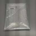 2 x YellyHommy Clear Waterproof Plastic Snap in Shower Curtain Liner Replacement with 2 Magnets 71" W x 66" L for 72" W x 87" L Transparent