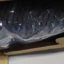 Upgraded Full Body Bath Pillow for Bathtub,Luxury Thick Bath Cushion for Soaking Tub with 192 Suction Cups,Full Body Bathtub Pillows for Head and Neck Shoulder Support,4D Air Mesh, 53" x 16" Dark Gray