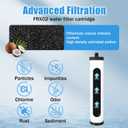FRX02 UltraCarb Ceramic Drinking Water Filter Cartridge, for Franke Triflow & Filterflow Undersink Filtration System, Compatible with Franke 02 FRX-02 W9223021 FR9455 FRX-01