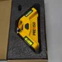 PREXISO Square Laser - 30Ft Flooring Laser Level, Tile Laser Line Projection, Angle 90 Magnetic Leveling Tool, Square Built-In 2 Bubble Vials With Wall Panel Stand for Installation, Construction