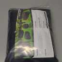 Motorcycle Cover Waterproof Outdoor Storage with Lock-Holes, Zipper Storage Bag & Night Reflective Design, All Season Protection Powersports Vehicle Covers Fits up to 104" Motorcycles (210D Orange)