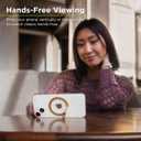 PureGear Magnetic Phone Grip Ring Stand, Magnetic Phone Ring Holder for MagSafe iPhone Air, 17, 17Pro, 17ProMax, 16, 16Pro, 16Plus, 16ProMax, 15, 15Plus, 14, 13, 12, Adjustable Kickstand (Gold)