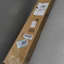 32 Inch Fixed Kerf Double Bubble Vinyl Door Sweep 2 Pack Brown, Exterior Door Bottom Seal, Kerf Door Seal for Steel and Fiberglass Doors Avodah Hardware