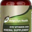 ZPX Eye Vitamin & Mineral Supplement with Lutein, Zeaxanthin, Supports Eye Strain, Vision Health for Adults with Vitamins C & E, Vegan Eye Vitamins Supplement - 90 Capsules (2PCS), Best By 03/28/2027