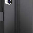 Dssairo for iPhone 15 Wallet Case, PU Leather Flip Folio Case with Card Holders Kickstand,RFID Blocking TPU Shockproof Inner Shell Phone Cover 6.1 Inch 2023 (Black),Set Of 2