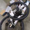 Mongoose Impasse 2.0 Dual Mens and Womens Mountain Bike, 29-Inch Wheels, 17-Inch Aluminum Frame, Twist Shifters, 8- Speed Rear Deraileur, Front and Rear Disc Brakes, Black/ Blue