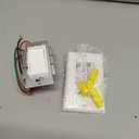 BESTTEN 2 Pack Dimmer Light Switch, Universal Lighting Control, Single Pole or 3 Way, Compatible with LED Dimmable Lamp, CFL, Incandescent, Halogen Bulb, Decorator Wallplate Included, UL Listed, White (Standard)