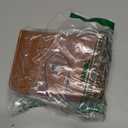 BILIKEYU Fashion Retro Oil Waxed Leather Faux Leather Ladies Short Wallet Zipper Purse Wallet Purse Easy Wallets For Women Black (Brown, One Size)