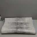 Enkor Runner Rugs for Hallway, 2x10 Washable Soft Non Slip Abstract Rugs for Kitchen, Modern Mat for Entryway Living Room Bedroom White & Grey