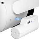 Saqico Battery Pack for Oculus Quest 2, 5000mAh Head Strap Battery Pack Compatible with Oculus/Meta Quest 2 Lightweight and Portable VR Extend Power Accessories for Extra 2-4H Playtime (1 Pack for Quest 2)