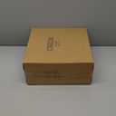 10" Square Ceramic Cake Stand 5-in-1 - White Pedestal Serving Platter for Wedding Birthday Party Baby Shower, Dessert Cupcake Fruit Display Stand, Multifunctional Kitchen Centerpiece (10" x 10" x 3.7")