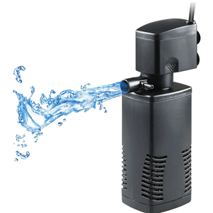 TARARIUM Fish Tank Filter for 15-40 Gallon Tank Crystal Clear Powerful Internal Aquarium Filters Submersible Pump& Filter System Turtle Tank Accessories