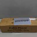 Artificial Hanging Plant 2 Pcs Faux Plant Ivy Vine Faux Eucalyptus Vines Fake Potted Greenery for Wall Living Room Home Shelf Office Bathroom Outdoor Indoor Decor (Type 2)