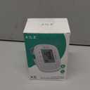 AILE Blood Pressure Monitor, Blood Pressure Machine Upper Arm Large Cuff(8.7"-16.5"), High Automatic Blood Pressure Monitors Cuff for Home Use, Manual Arm Bp Monitor, 2 * 99 Memory (White)