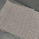 Velvet Decorative Throw Pillow Covers Set of 2, 18x18 Inch Soft Modern Weave Cushion Case, Farmhouse Home Decor Pillowcase for Sofa Living Room Couch Bed Cream White