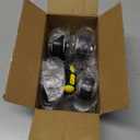 MSH&HCE 2 Inch Heavy Duty Locking Caster Wheels with Brake - 360 Swivel, 600lb Capacity - Quiet Casters for Furniture, Tables, Workbenches- Includes Screws, washers & Screwdriver(Set of 4)