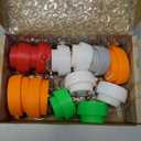 JOYIN 12 Pcs Sports Balls Fidget Clicker Toys, 3D Printed Sensory Toy Clicker Keychain Fidget Toys for Relief Stress Autism Hyperactivity, Kids Adults Birthday Gifts Goodie Bags Stuffers
