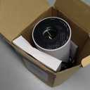 Projector with WiFi and Bluetooth, Mini Projector, 4K 1080P Support Portable Wireless Movie Projectors 220 Rotatable 130'' Screen Auto Keystone Compatible with HDMI/iPhone/TV Stick for Bedroom Indoor