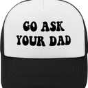 Go Ask Your Dad Golf Hats Running caps for Women