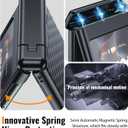 for Motorola Razr 2025/2024 Case,Hinge Protection & Kickstand