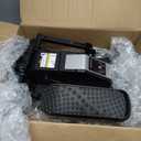 Under Desk Elliptical Machine, Electric Ellipse Leg Exerciser for Senior, Quiet and Compact Electric Seated Pedal Exerciser for Home with Display Monitor, Remote Control and 12 Adjustable Speeds