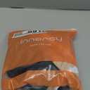 INNERSY Women's Slip Shorts for Under Dresses High Waisted Shorts (Large, Black Nude White)