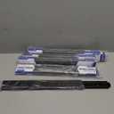 HOIGON 5 Pair 14 Inch Full Extension Drawer Slides, 35cm Heavy Duty Drawer Slides with Ball Bearing, Telescopic Shelf Slides Set Side Mount for Cabinet, Black