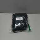 Bsubseach Womens Bathing Suit Cover Up V Neck Long Swimsuit Cover Up Beach Shirt Dress Swimwear with Pockets (XX-Large, Black)