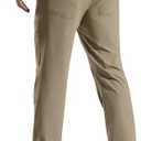 FREE SOLDIER Men's Outdoor Cargo Hiking Pants with Belt Lightweight Waterproof Quick Dry Tactical Pants Nylon Spandex, Size 36W x 32L