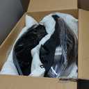 Headlights Assembly Pair with Bulbs for 2015 2016 2017 2018 Ford Focus S/SE/ST Halogen Headlamps Head Lights Replacement Driver and Passenger Side (LH RH),Black Housing Amber Reflector