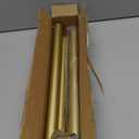 1.3 Inch Diameter Closet Rods for Hanging Clothes 17-51 Inch Adjustable, Metal Heavy Duty Closet Pole, Gold Closet Bar for Hanging Clothes, Suitable for Closet, Wardrobes, Bathroom, Windows