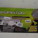Zume Games Portable Badminton Set with Freestanding Base - Sets Up on Any Surface in Seconds - No Tools or Stakes Required