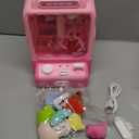 Claw Machine for Kids,Mini Vending Machines Candy Grabber Prize Dispenser Toys for Girls,Electronic Arcade Claw Game Machine for Party Birthday with Lights Sound (Light Bunny Claw)