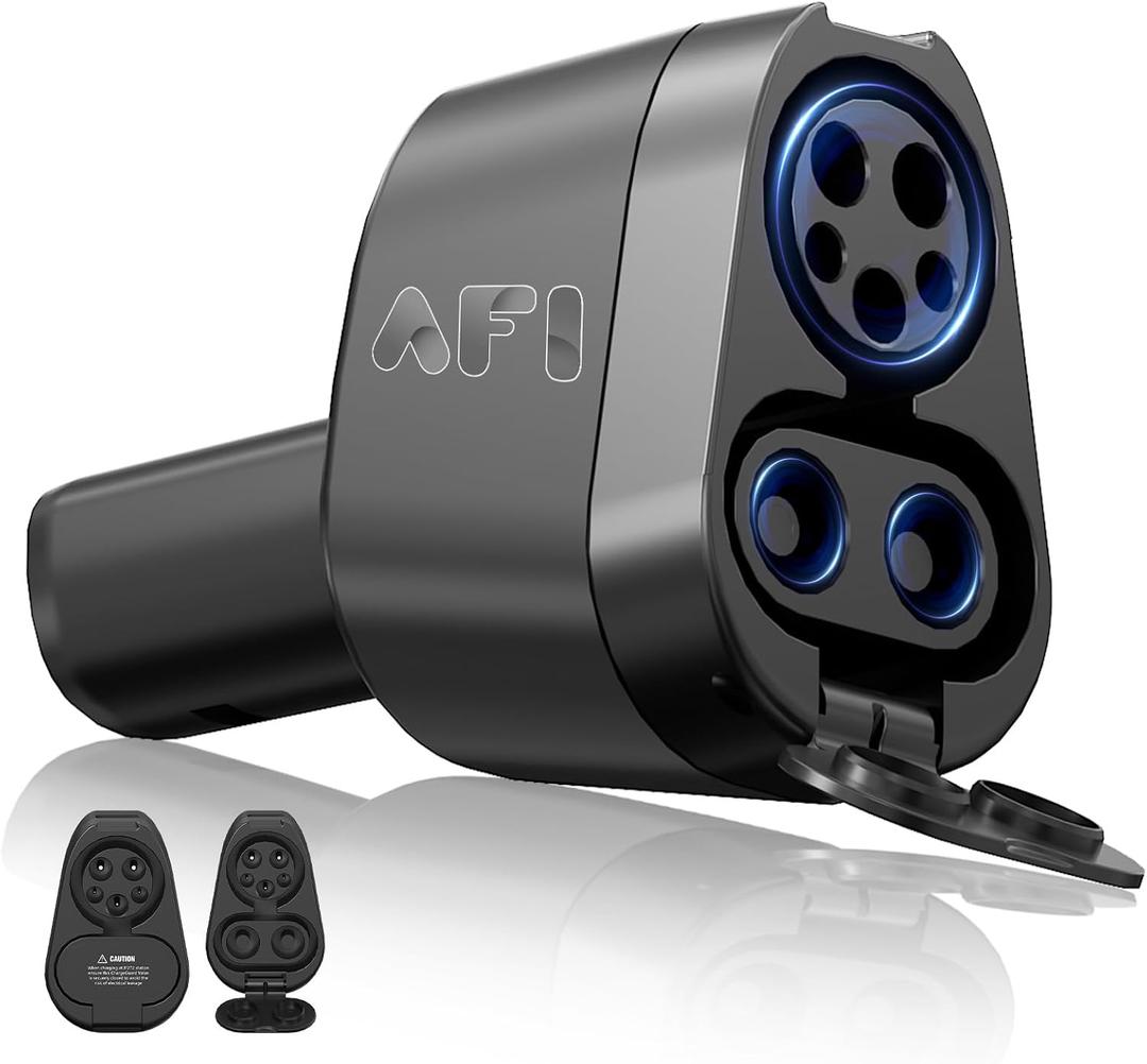 AFI | Compatible with Tesla Model 3, Y, S, X | CCS1 & J1772 to TSL Adapter | Never Get Stranded, Charge Anywhere with Confidence | Universal CCS Charger Accessory
